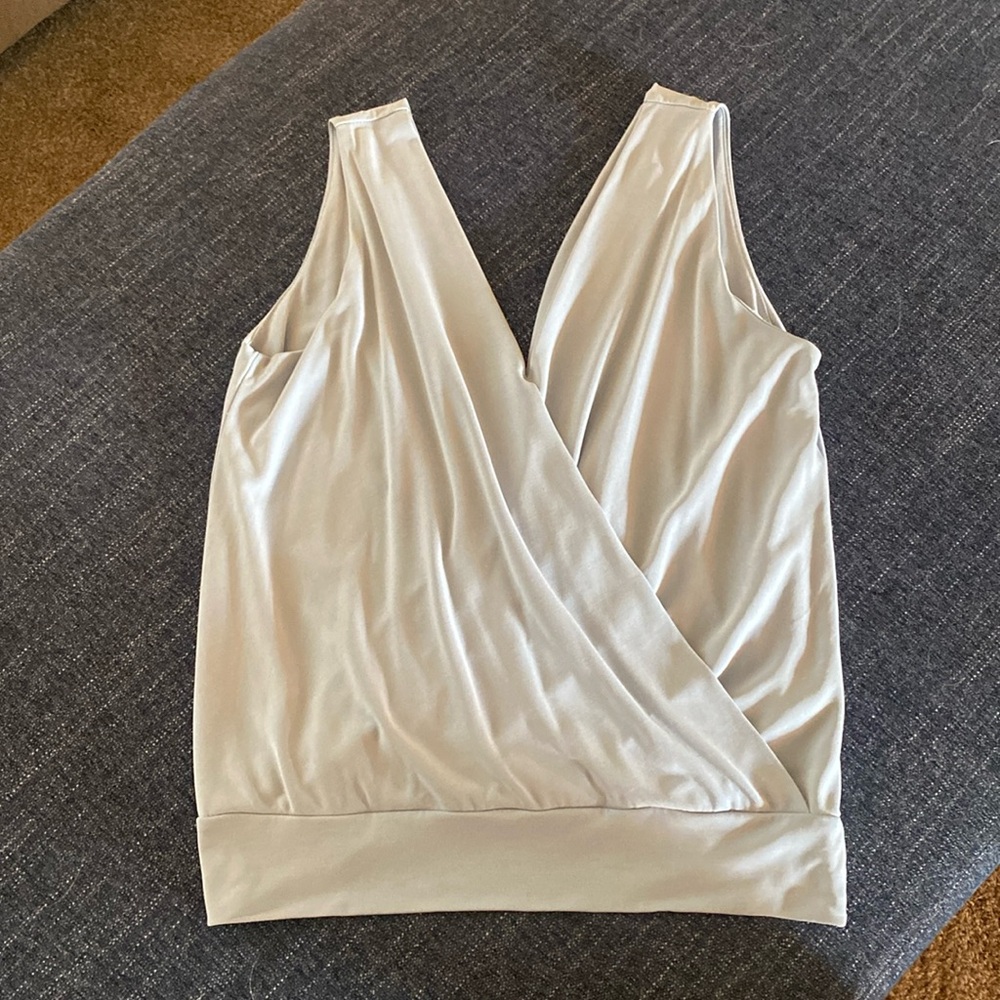 Veronica M wrap vneck top